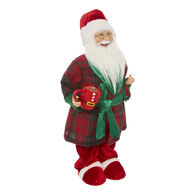 FIG. PAI NATAL 24X13X45CM ROBE VELUDO T3