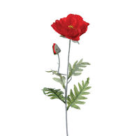 Haste de flor de papoila artificial
