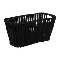 Cesto arruma&ccedil;&atilde;o wc preto