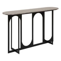 Consola TUSCO preta 140cm,  Consola TUSCO preta 140cm