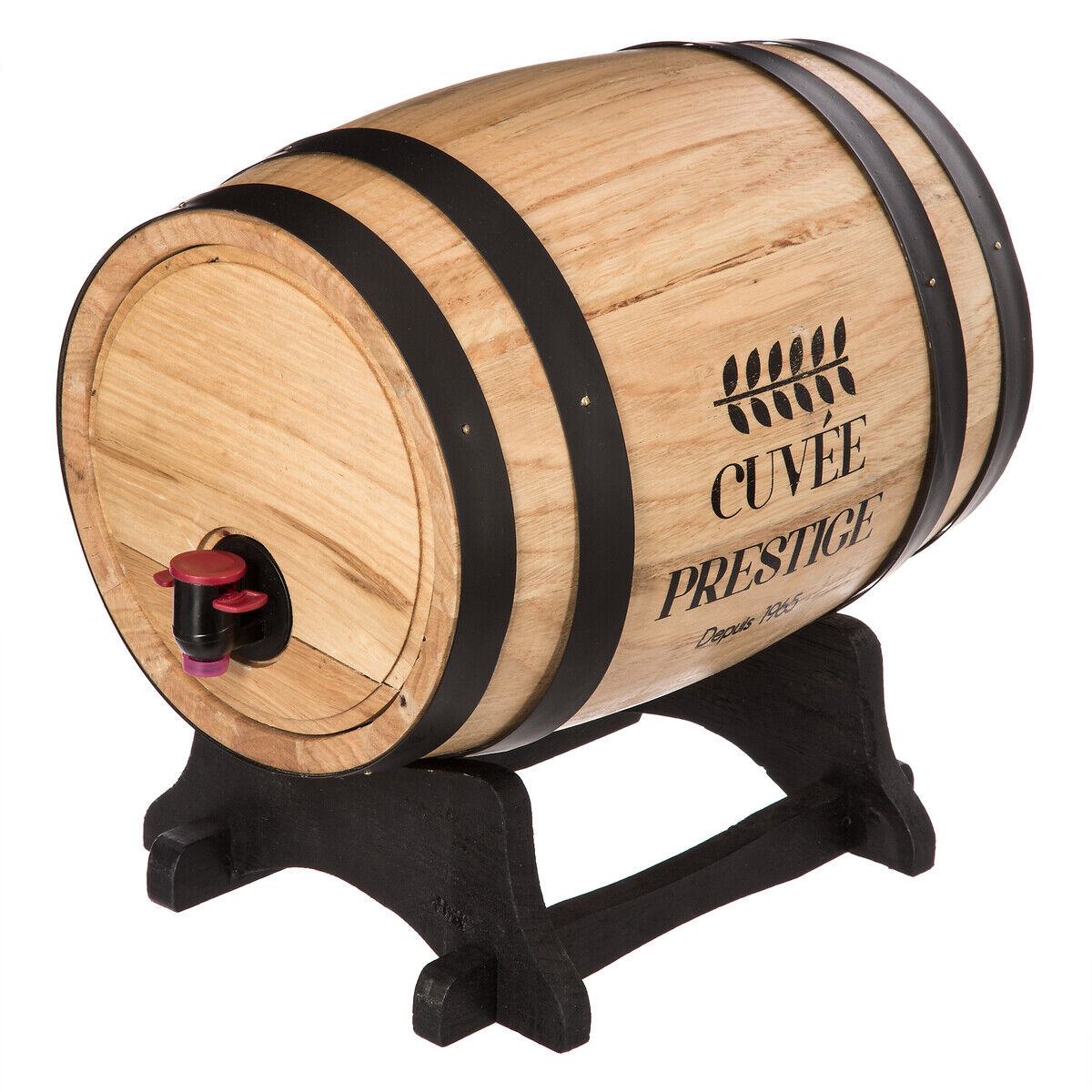 Distribuidor Pipa De Vinho Em Madeira 5,5l secret d'gourmet hôma