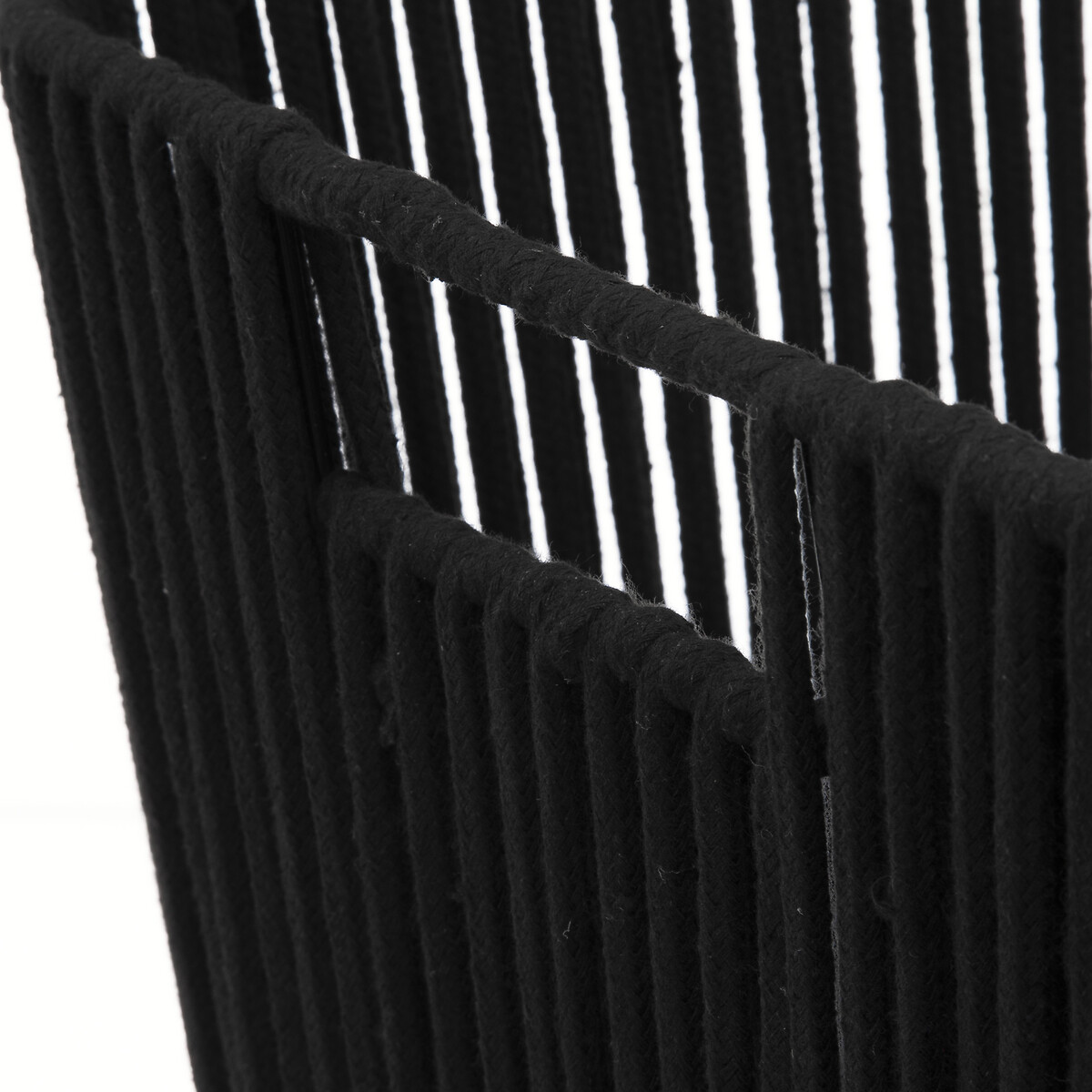 Cesto arruma&ccedil;&atilde;o wc preto