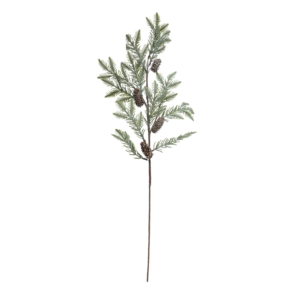 Haste pinheiro verde 67cm,  Haste pinheiro verde 67cm