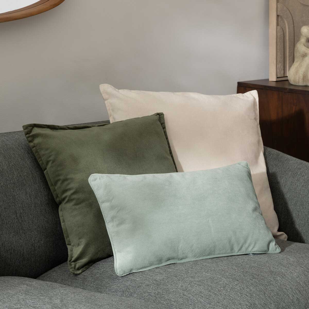 Almofada LILOU verde celadon 30x50cm