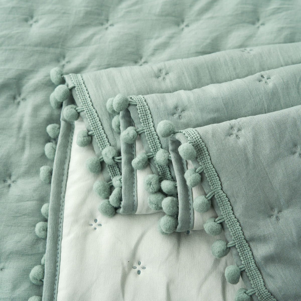 Edred&atilde;o BEAR verde 140x220cm