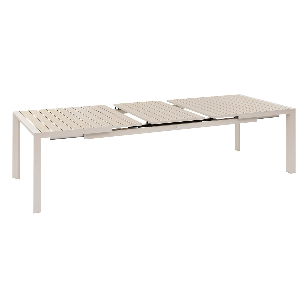 Mesa extens&iacute;vel autom&aacute;tica &Eacute;VASION linho e argile 214-274cm