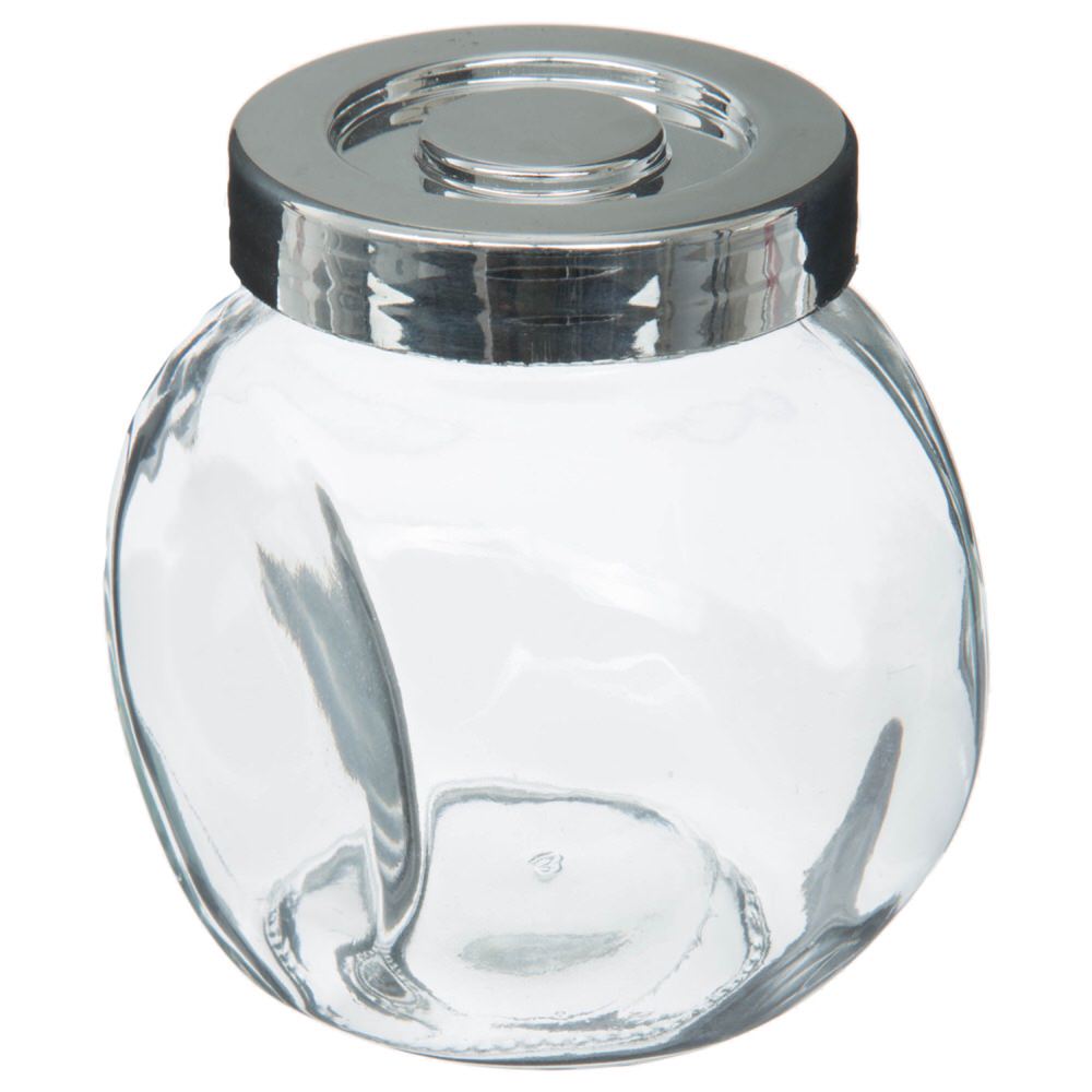 Conjunto de 4 frascos de vidro 200ml