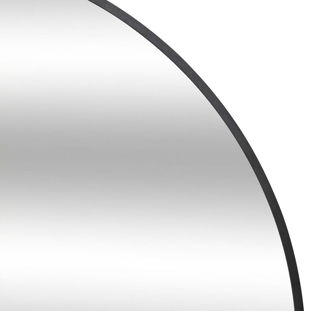 Espelho de parede ALICE preto em metal 177cm