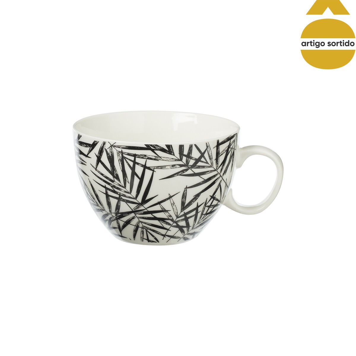 Almo&ccedil;adeira de cer&acirc;mica FLORAL 38cl