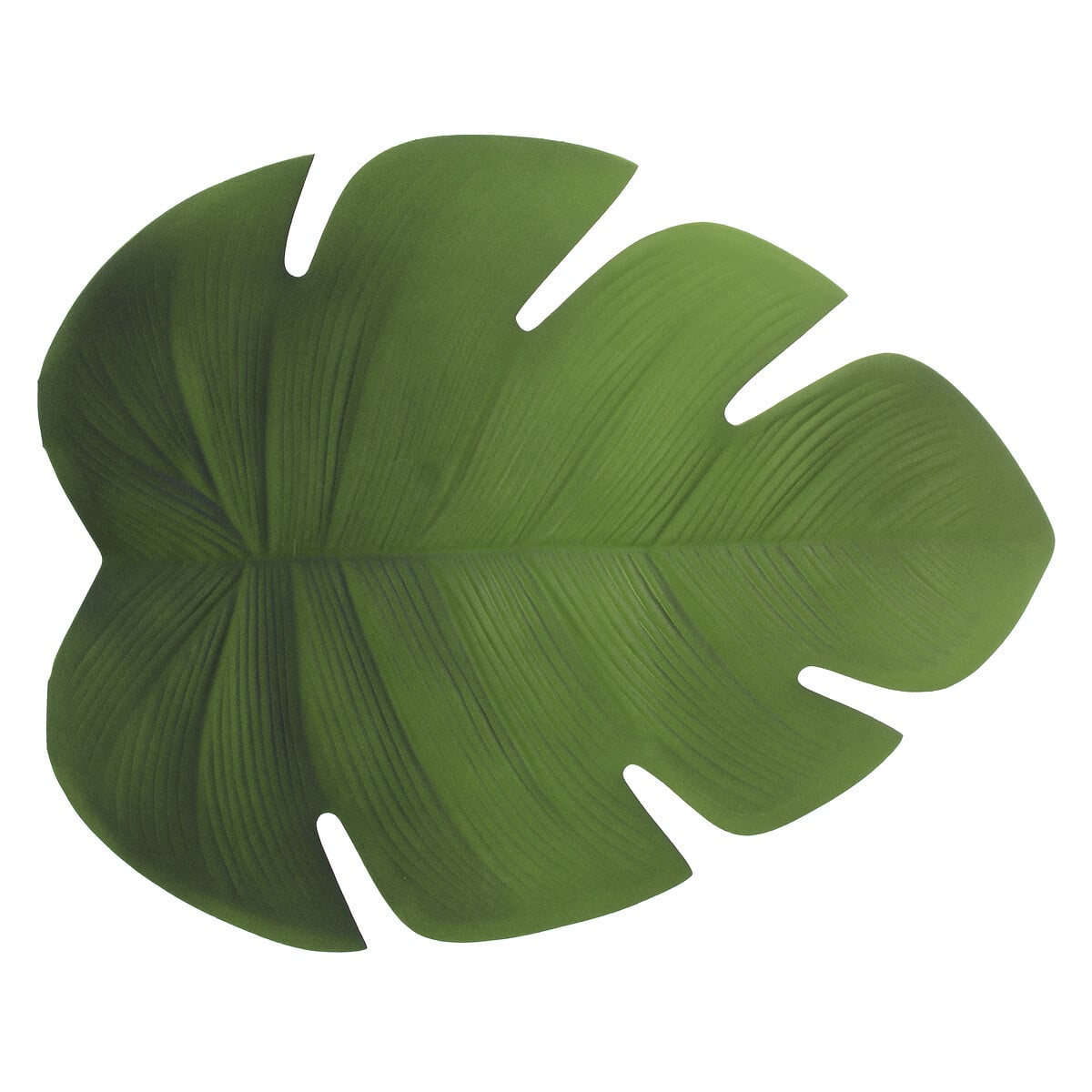 Individual de mesa folha verde 47x37cm