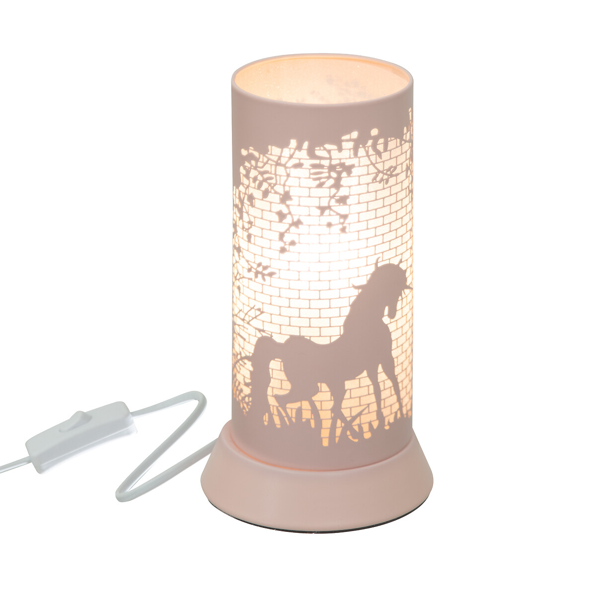 Candeeiro de mesa unic&oacute;rnio