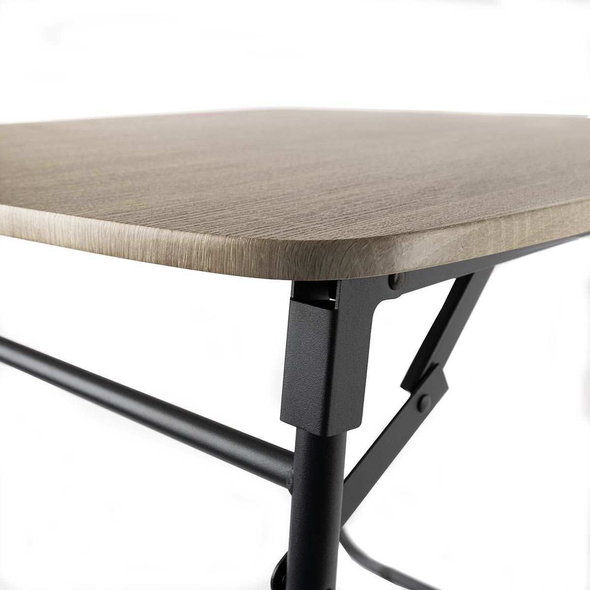 Mesa dobr&aacute;vel NOMAD com estrutura cinza