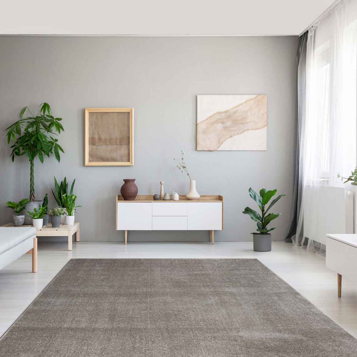 Tapete AMBIENTE gris 160x235cm