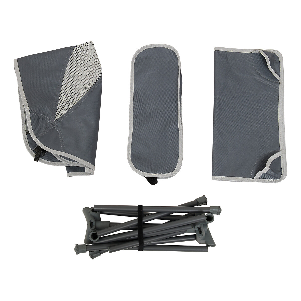 Cadeira dobr&aacute;vel ANTHRA cinzenta