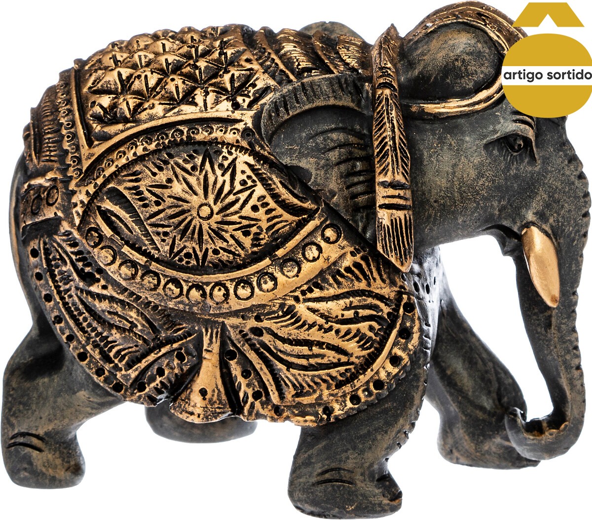 Elefante decorativo em resina