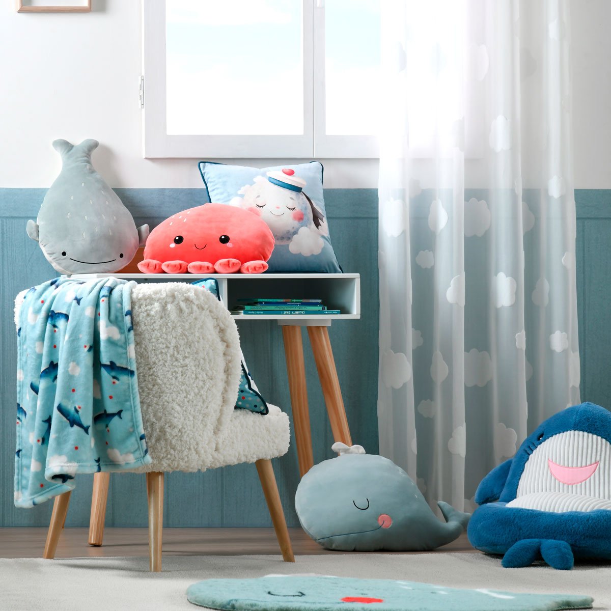 Peluche plovo MOBY 37cm