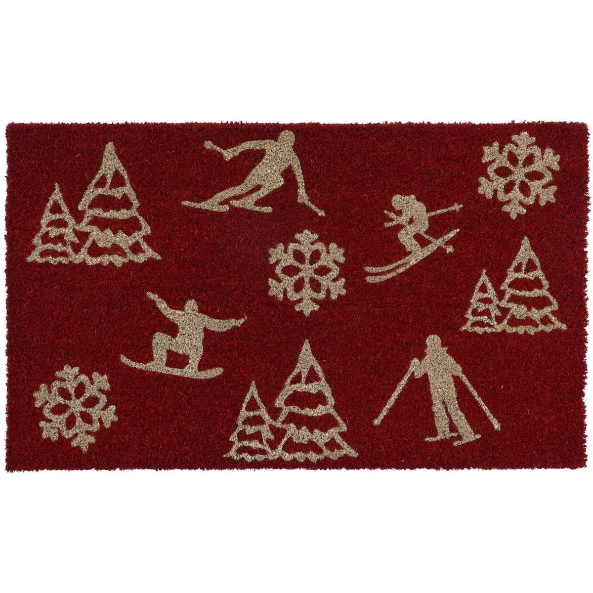 Tapete de entrada pista ski 45x75cm