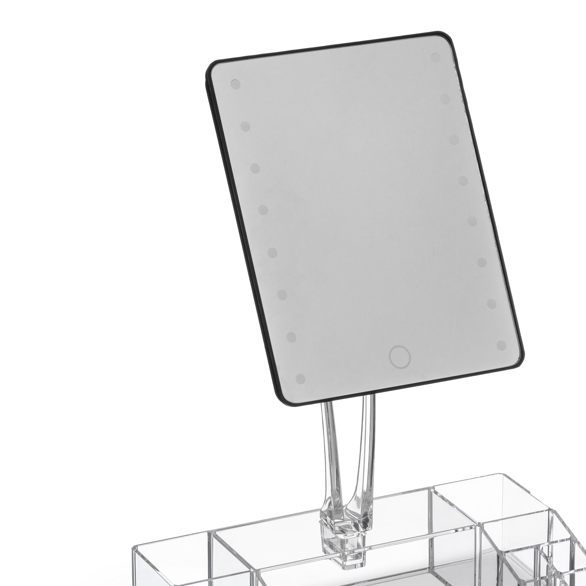 Espelho led SELENA com arruma&ccedil;&atilde;o