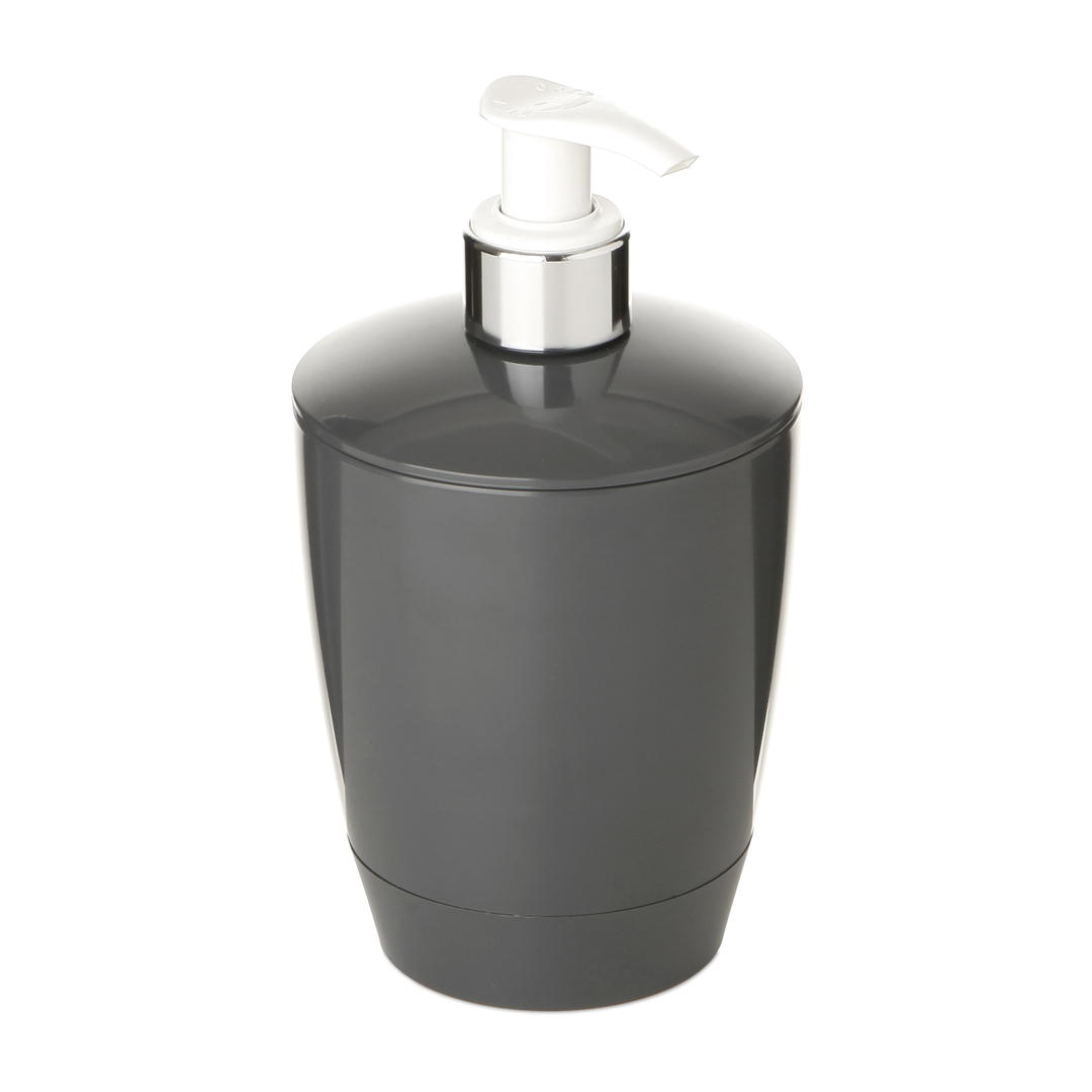 Doseador para sabonete l&iacute;quido ALPHA cinza escuro