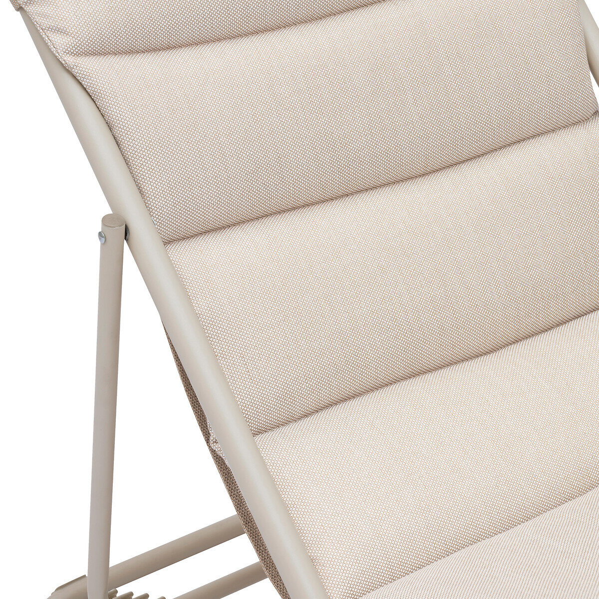 Cadeira relax NILIA lin/argile