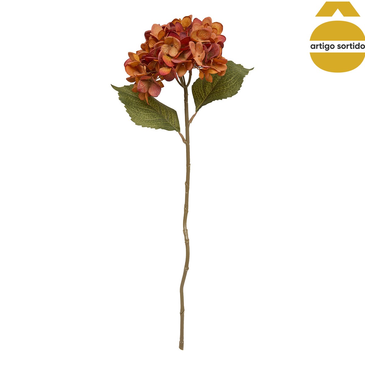 Haste de hortencia artificial 62cm