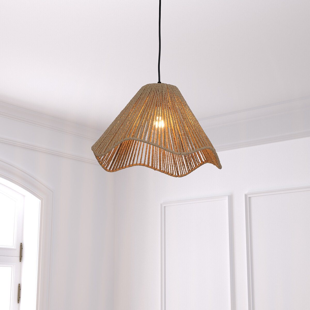 Cabo elétrico NOE preto para candeeiro suspenso 80cm