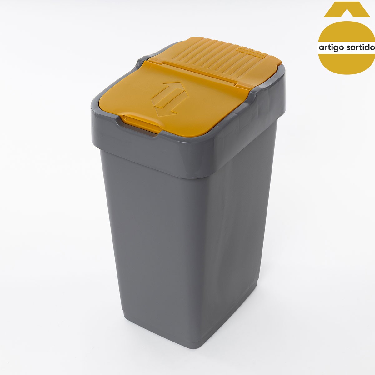 Ecoponto Com Tampa Basculante 35L