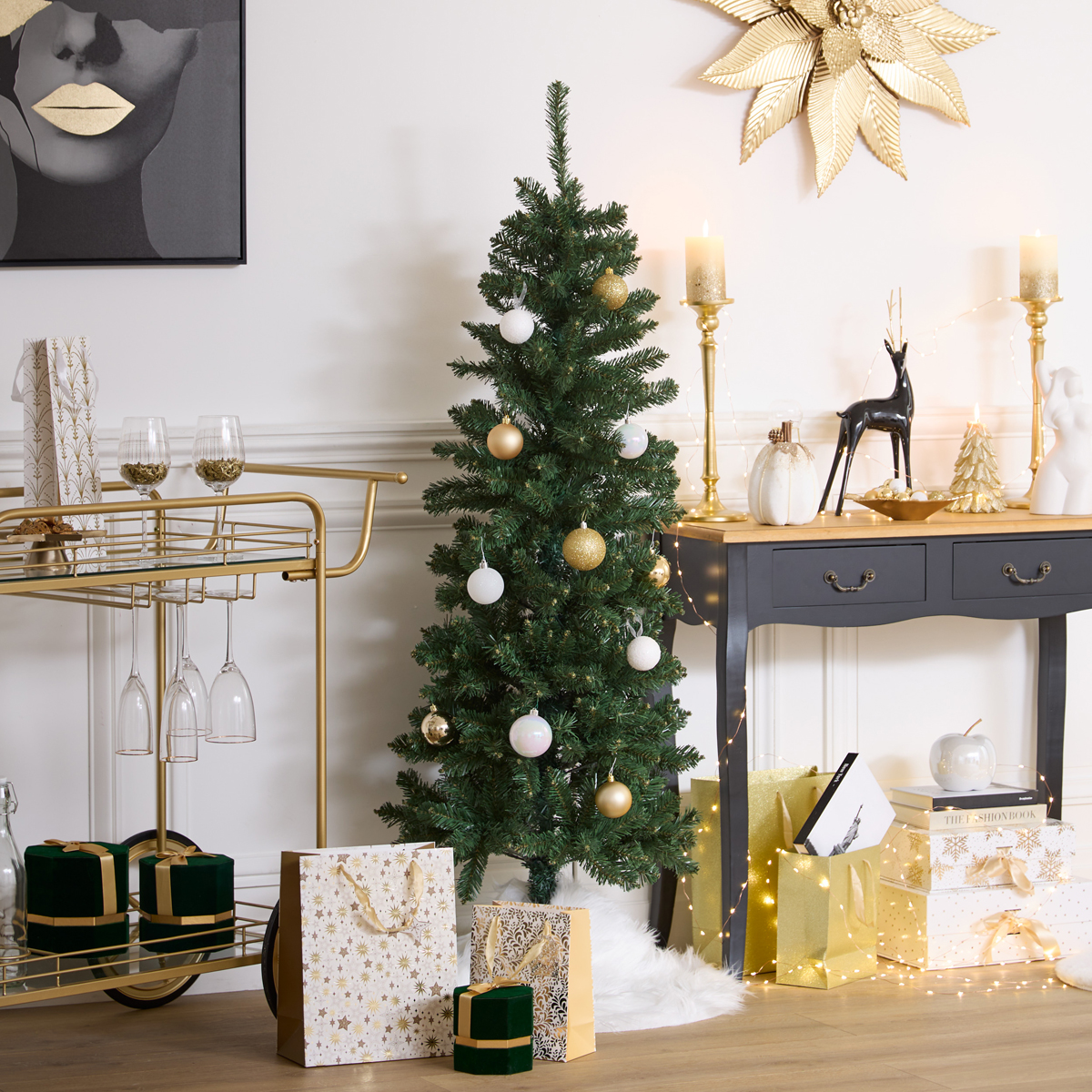 &Aacute;rvore de natal VERTICA verde 150cm