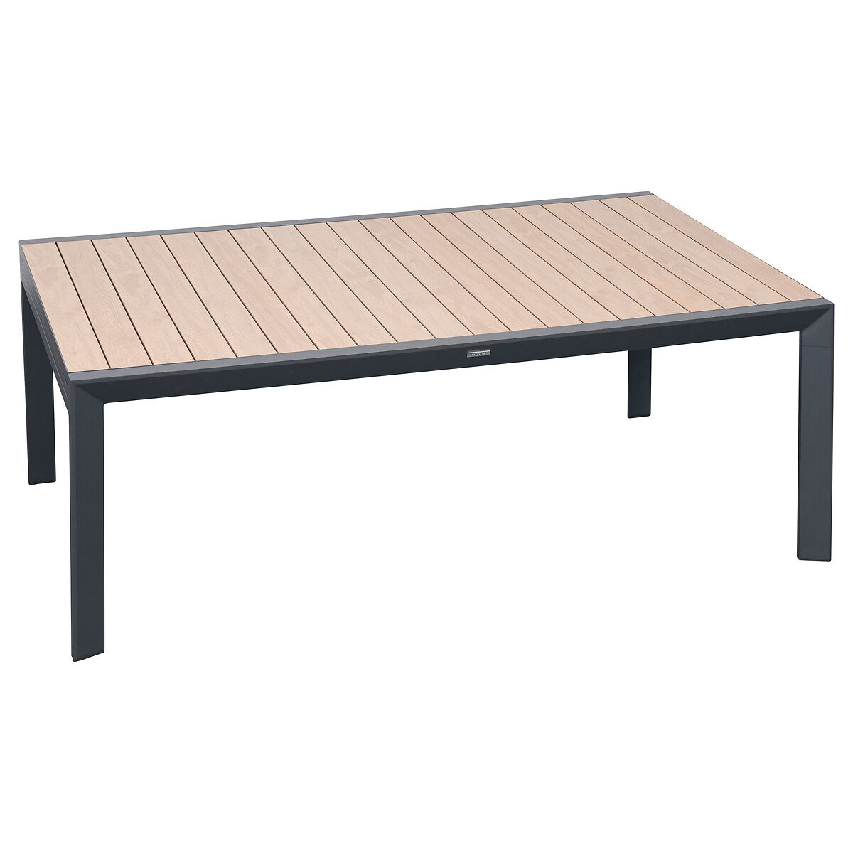 Mesa extens&iacute;vel para 12 pessoas EVASION honey/graphite
