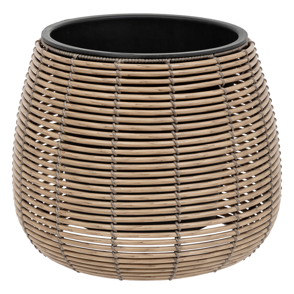 Vaso Efeito Rattan