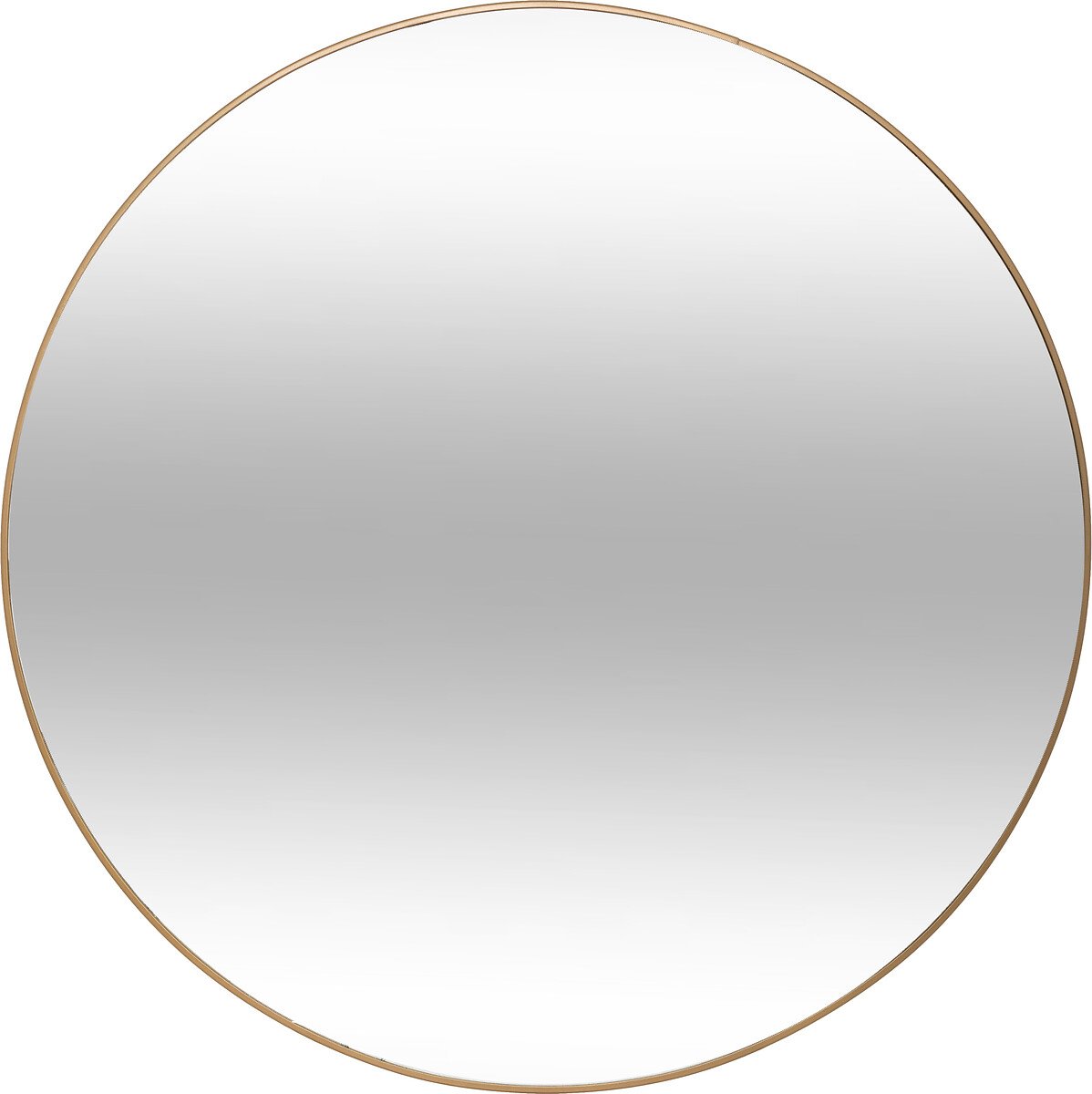 Espelho de parede ALICE redondo dourado 110cm,  Espelho de parede ALICE redondo dourado 110cm