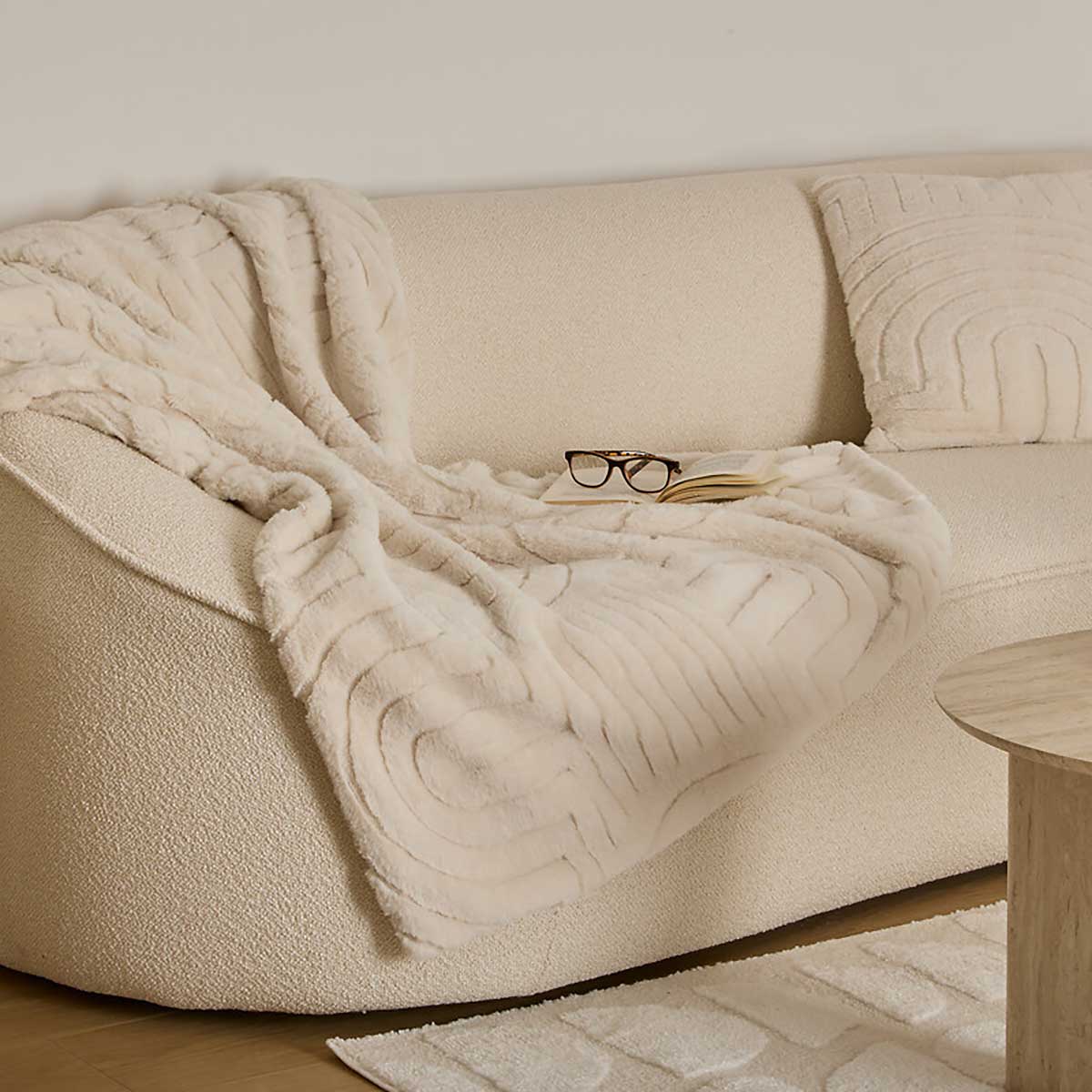 Manta ARKA bege 120x160cm