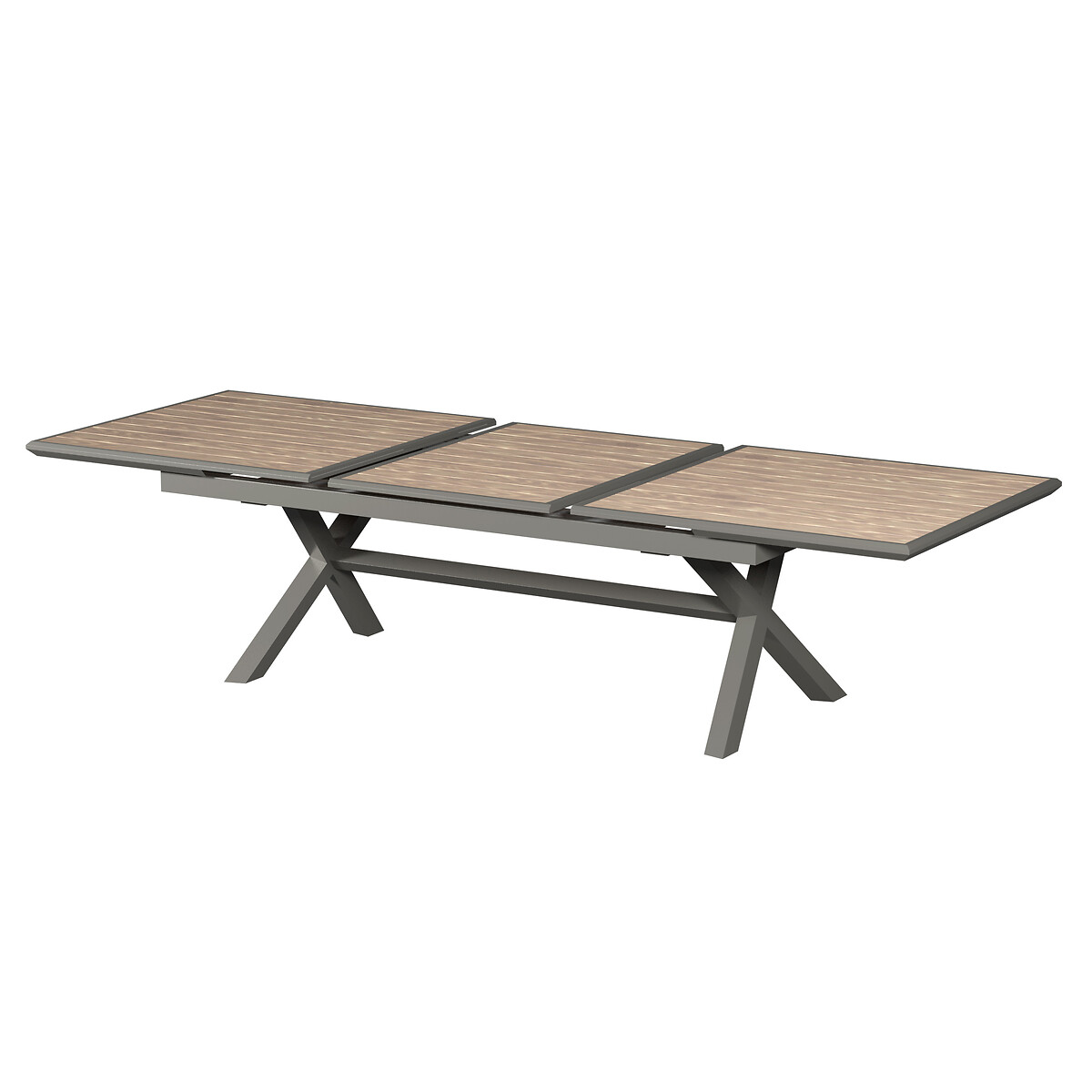 Mesa extensível AXIOME praline e honey 250-330cm
