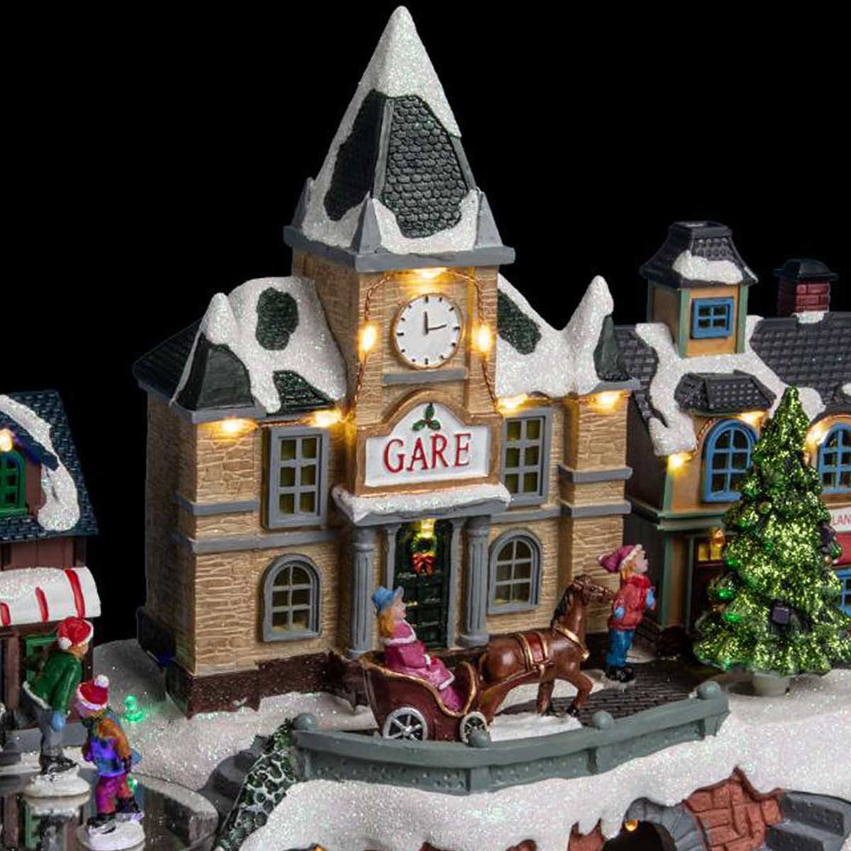 Aldeia natalícia estação de comboio,  Aldeia natalícia estação de comboio