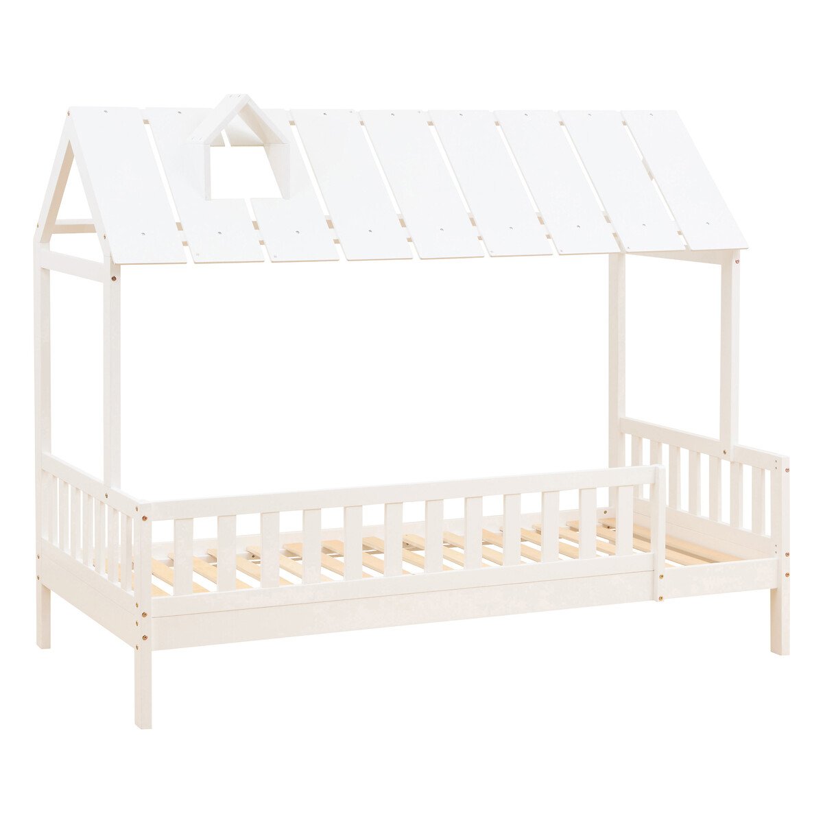 Cama MONTESSORI branca 90x190cm