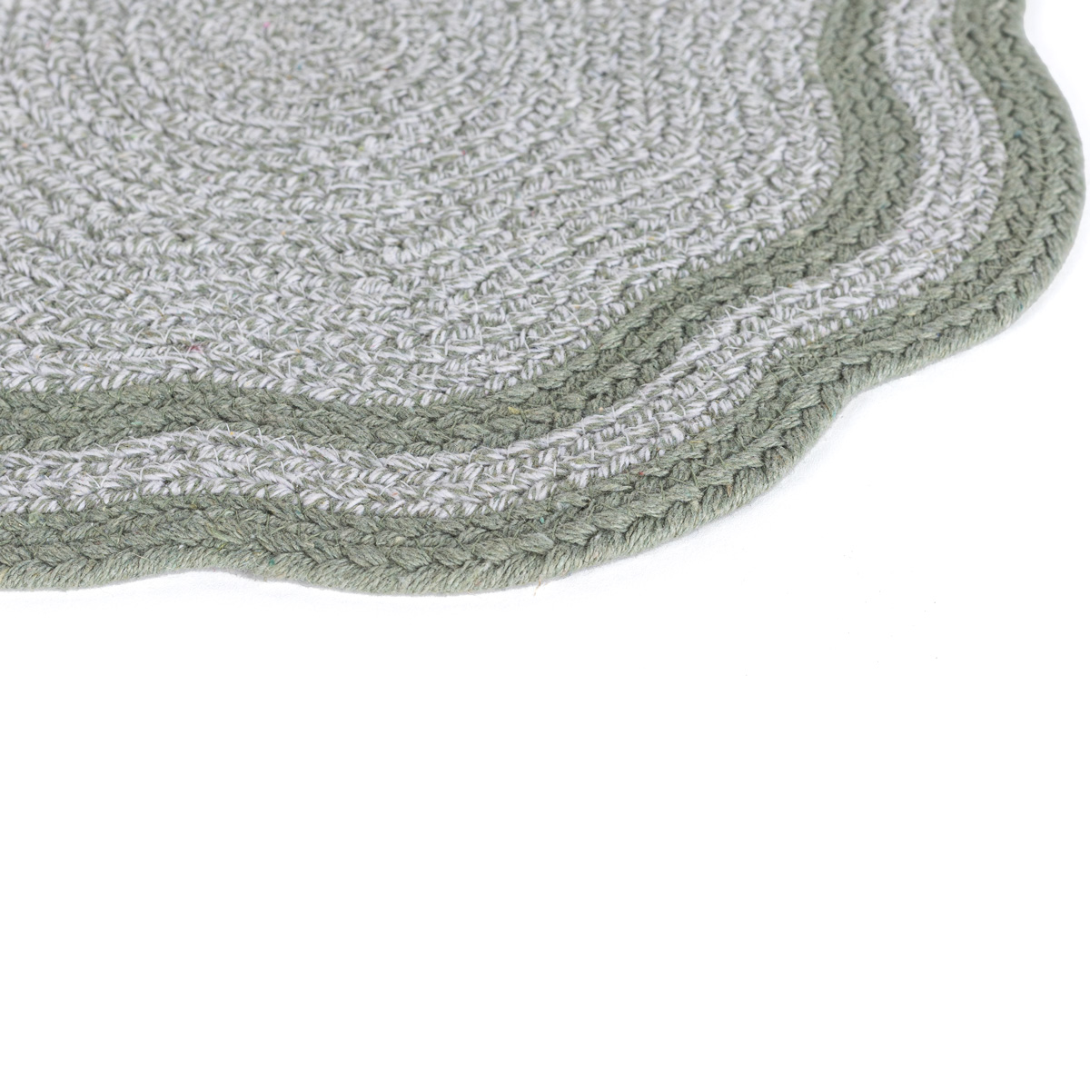 Individal de mesa AVELINE verde 38cm
