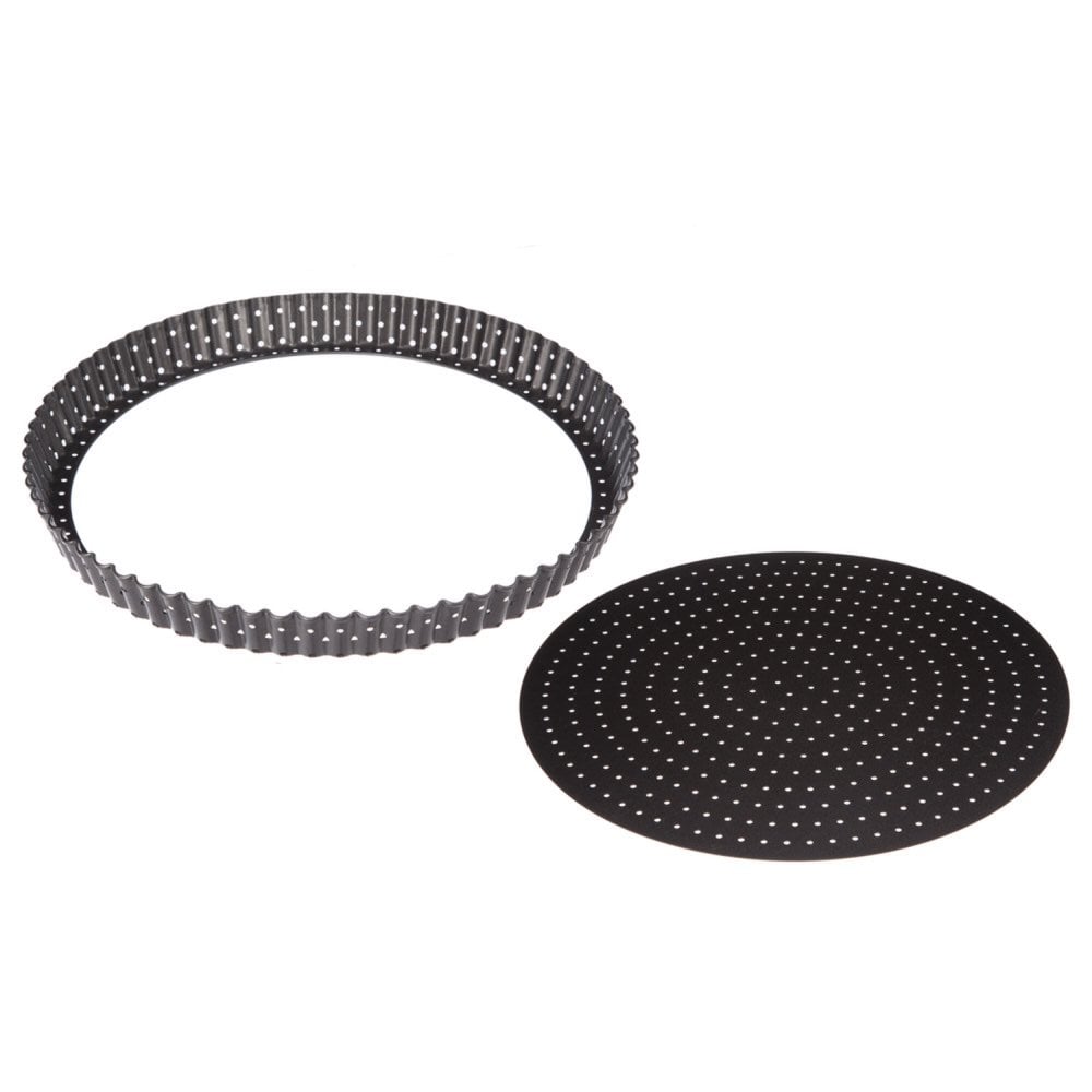 Forma antiaderente de fundo amovível para tarte 28cm