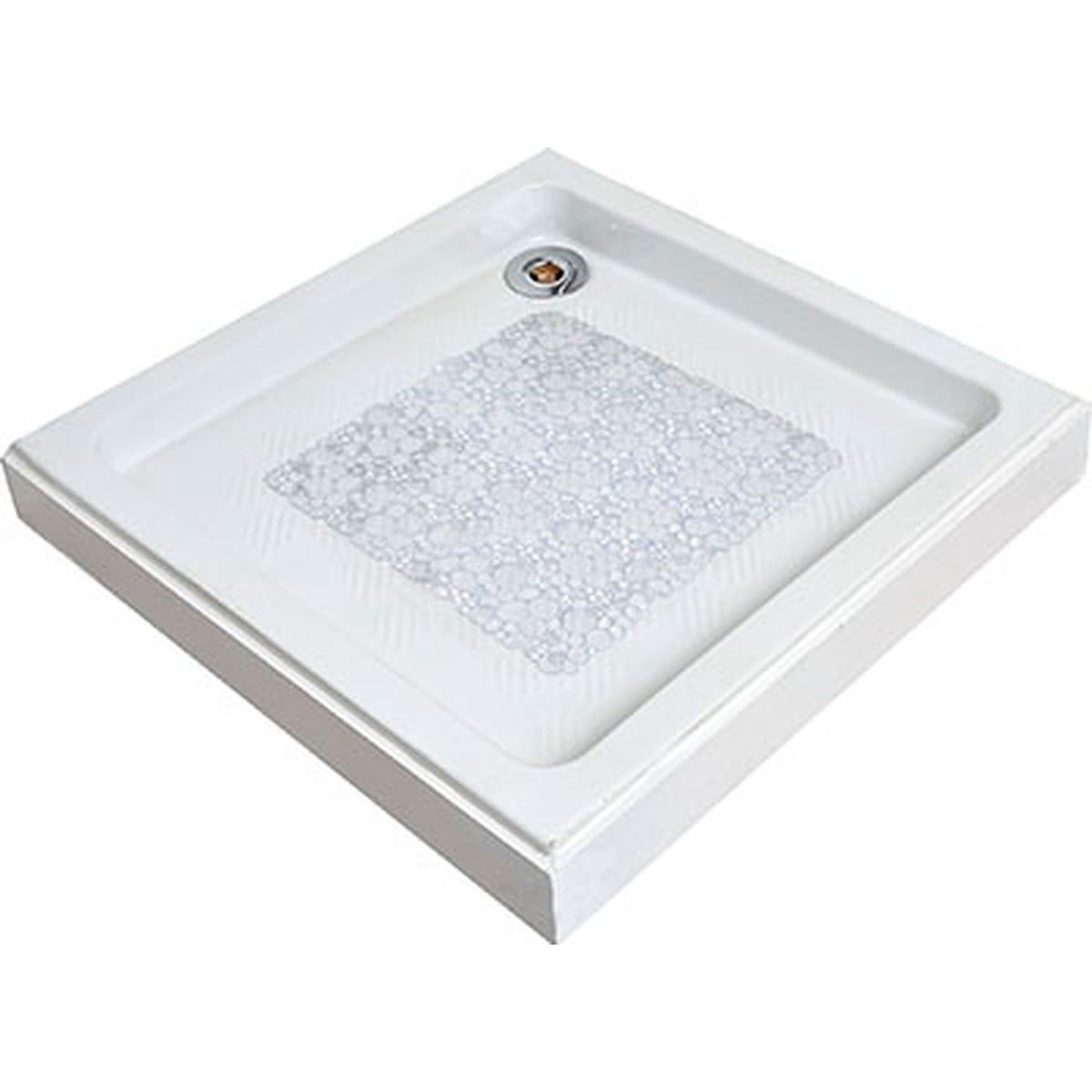 Tapete wc antiderrapante bolhas 50x50cm