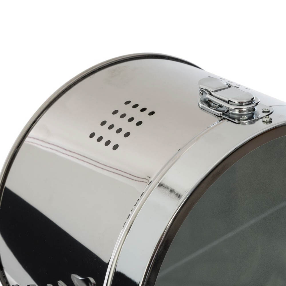 Candeeiro De Ch&atilde;o Com Trip&eacute; Em Madeira Ebor