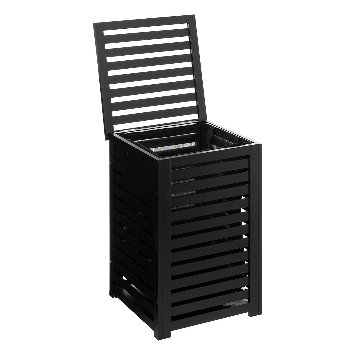 Cesto wc  preto 42l