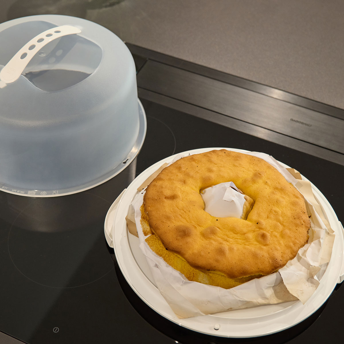 Boleira redonda branca 34,5cm