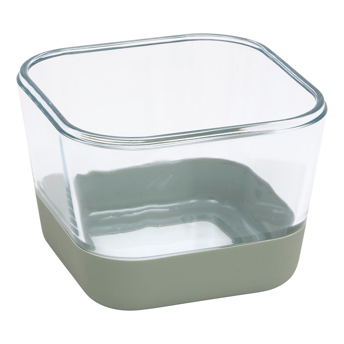 Caixa quadrada SILIGLASS cinza 1,35L