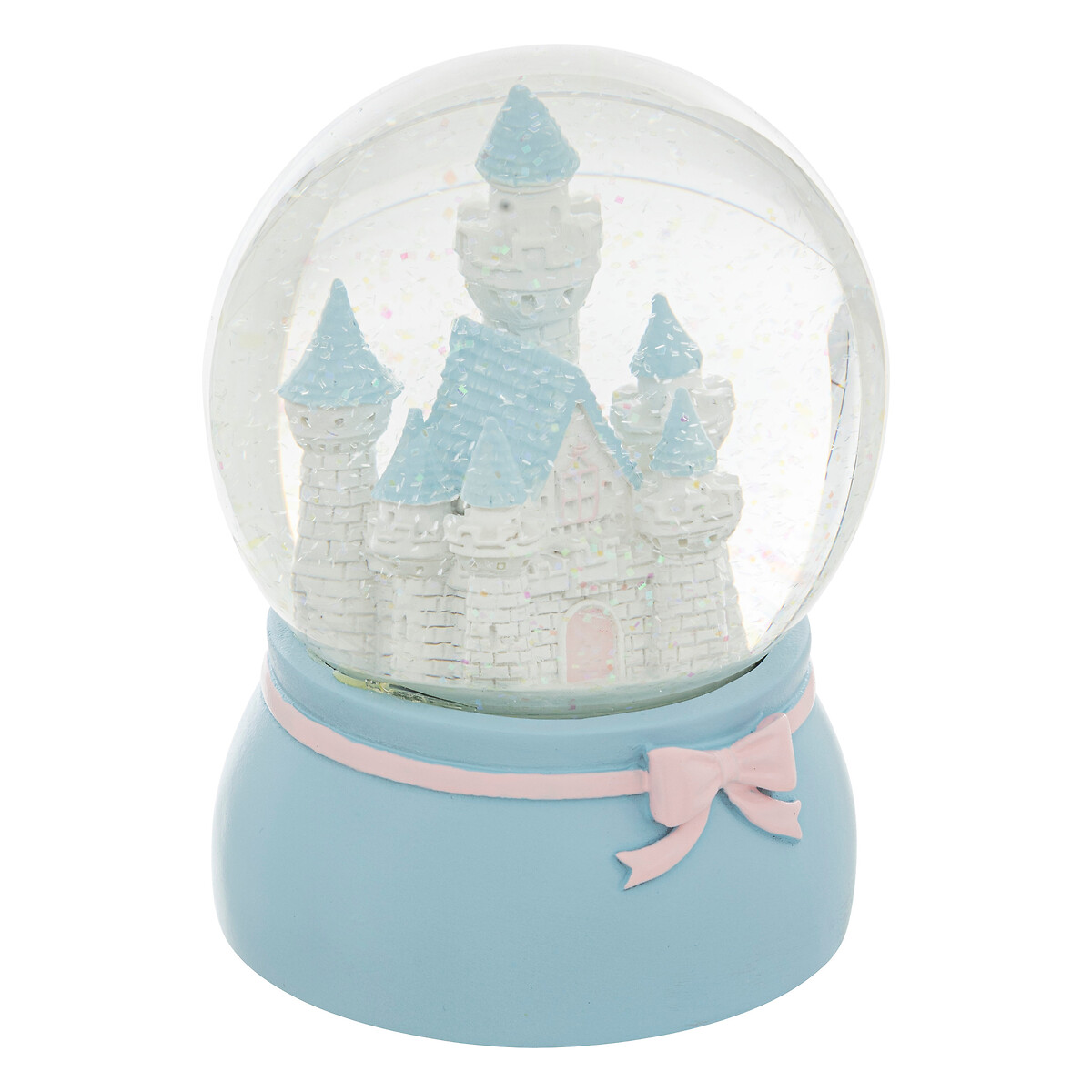 Globo de neve com castelo SNOW 10cm,  Globo de neve com castelo SNOW 10cm