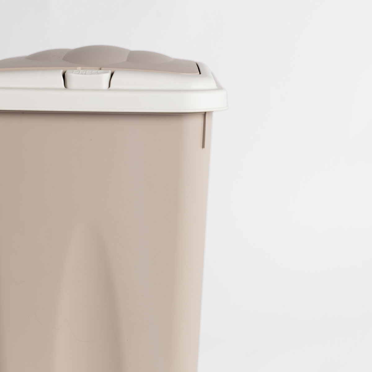 Ecoponto 21L pl&aacute;stico com tampa cinza