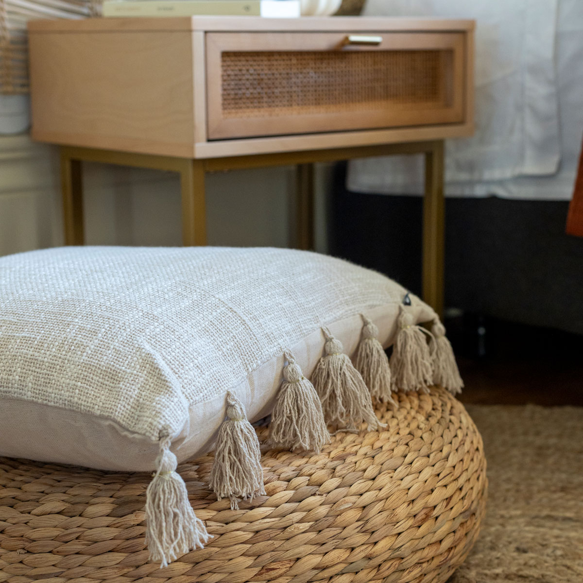 Almofada GYPSY marfim 50x50cm