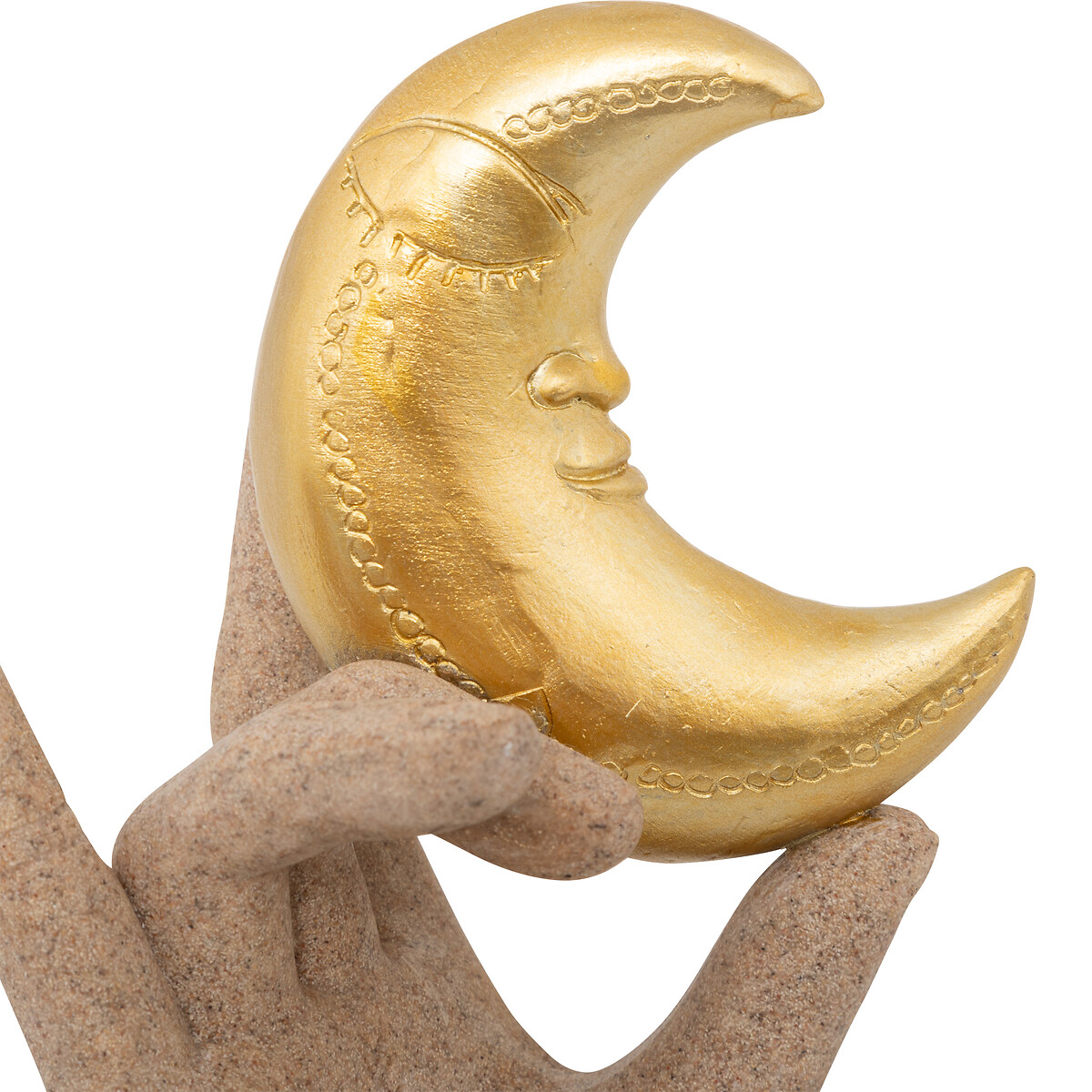 Est&aacute;tua Decorativa M&atilde;o Em Resina 21cm