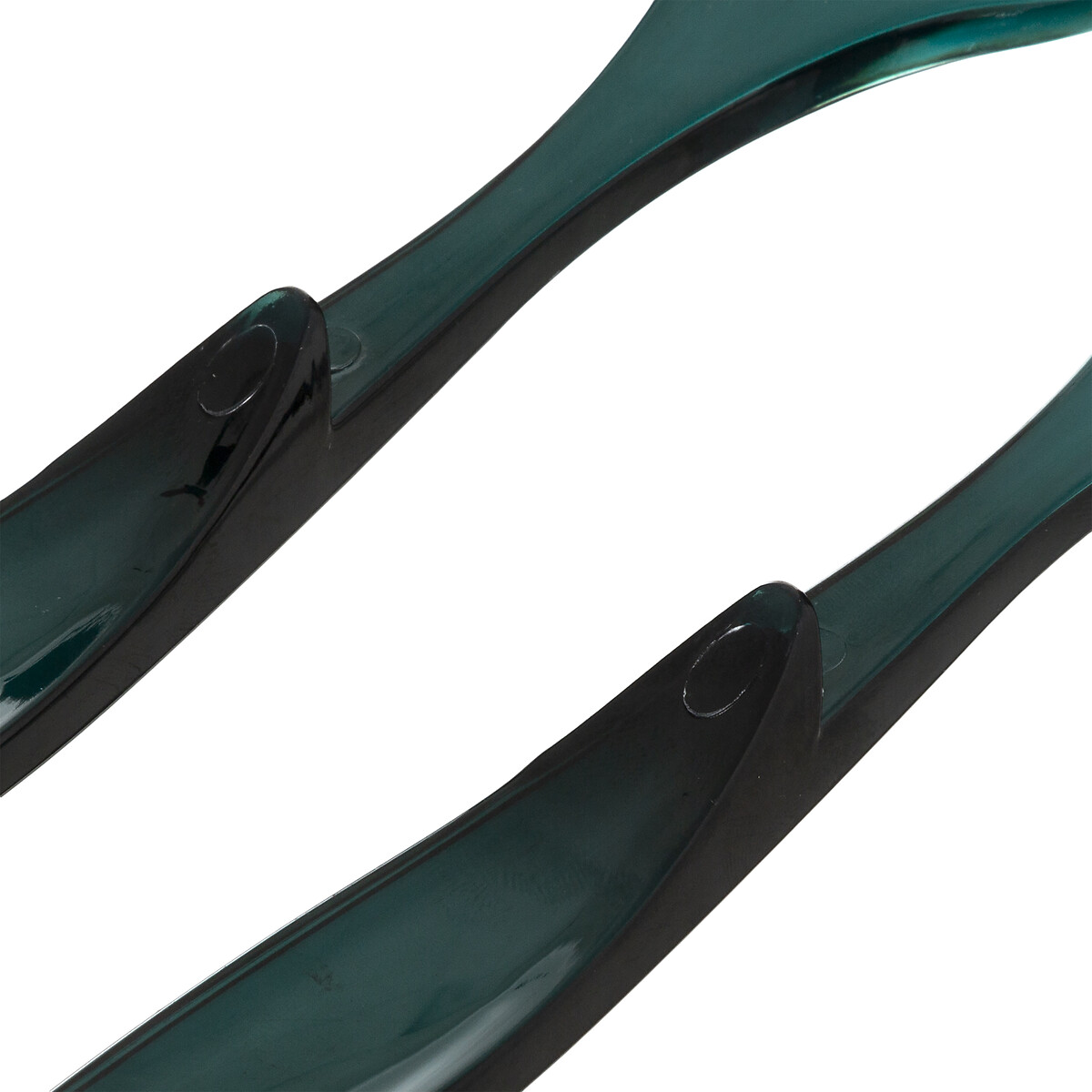 Conjunto de 2 talheres azul para salada