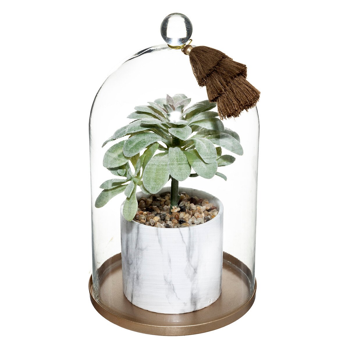 Planta artificial com camp&acirc;nula 25cm