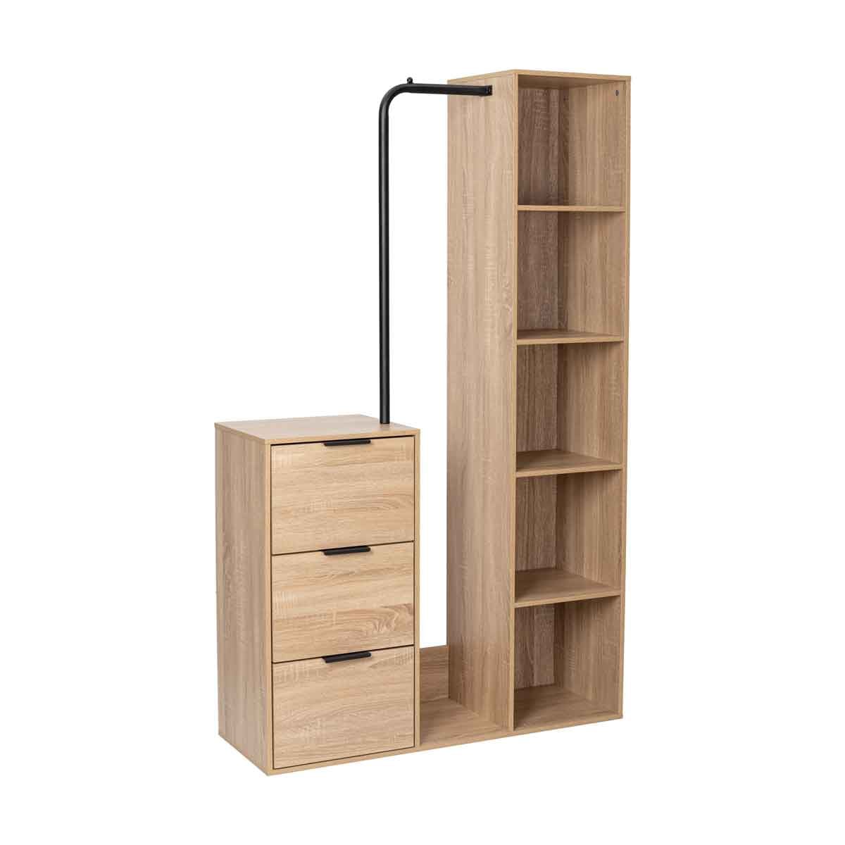 Cavalete NOKTRA castanho 167cm