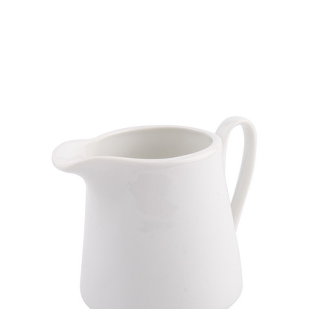 Leiteira GIZ branca em cerâmica